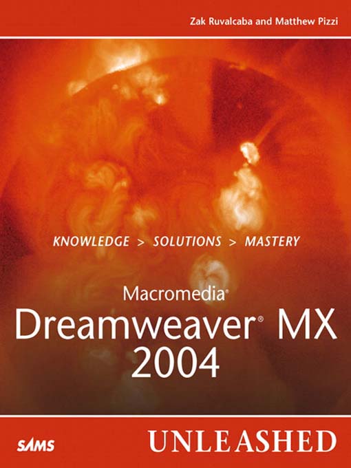 Cover image for Macromedia Dreamweaver MX 2004 Unleashed